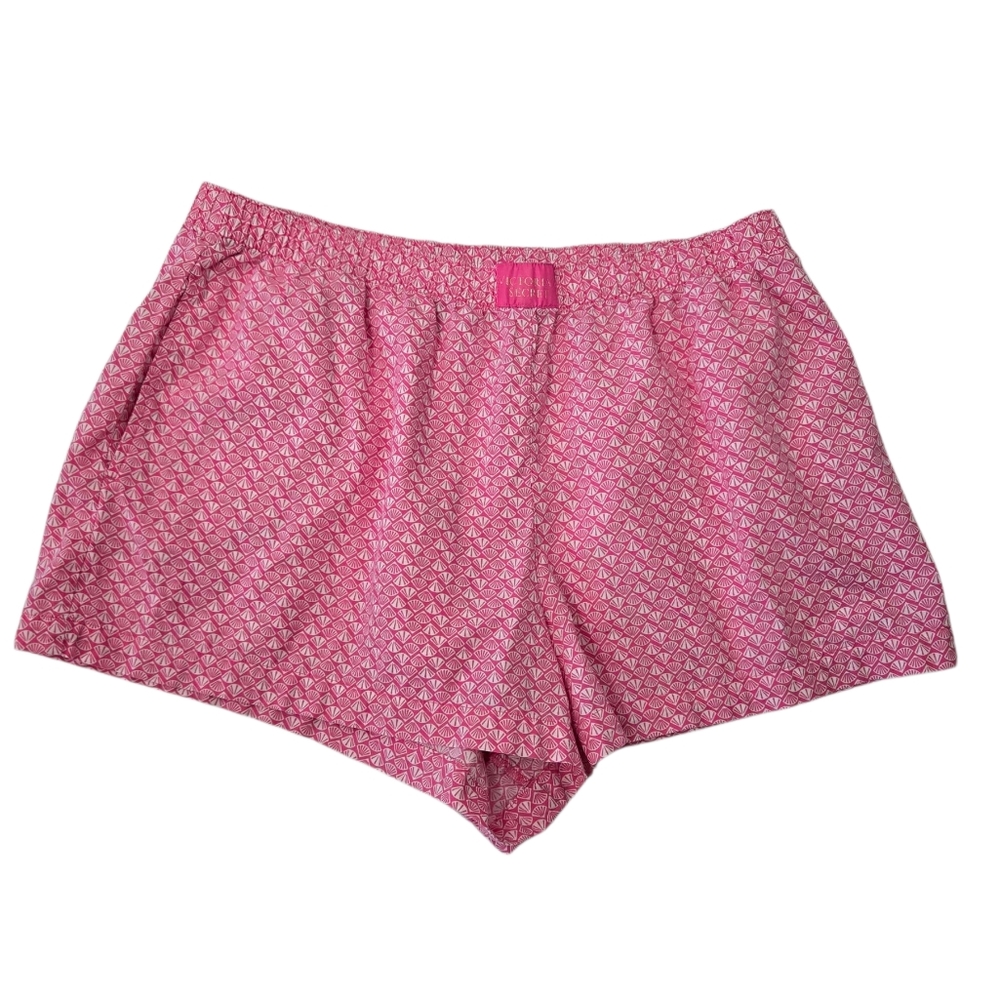 Victoria's Secret Pink Geometeic Shell Print Pajama Mini Sleep Shorts